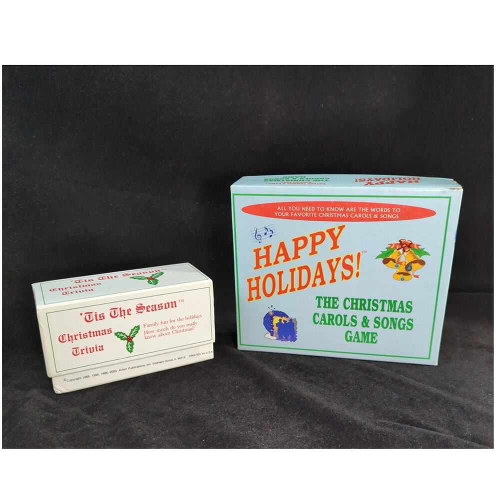 Christmas Game Bundle Xmas Carols & Sounds Game and Christmas Trivia Complete